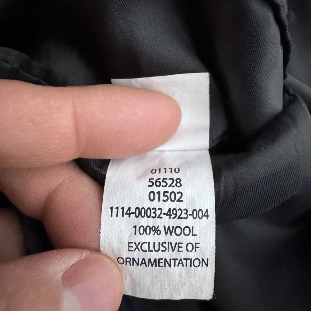 Jos. A. Bank Suit Mens 40L 32x29 Grey Solid Wool Tailored Fit‎ Two Button